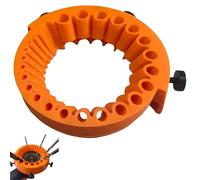 Affûteuse de forage, affûteuse de foret, ponceuse universelle, pour perceuse, outils d'affûtage efficaces, pour la famille, le travail en plein air, orange