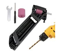 Affûteuse de Forets - Affûteur Electrique pour Mèches | Accessoires de Meulage Précis | Pour le Bureau l'Atelier la Cuisine la Menuiserie la Construction l'Industrie et le Garage