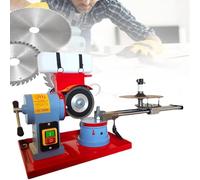Affûteuse de lame de scie électrique, aiguiseur de scie circulaire avec interrupteur d'injection d'eau, broyeur sec et humide pour bois et plastique, meuleuse d'angle 370 W