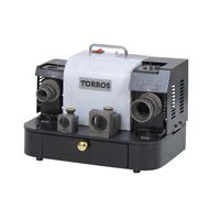 Affûteuse de mèches professionnelle de 3 à 30 mm 4000 rpm 0,3 kW 230V y compris 12 pinces ER20 et 14 pinces ER40 Torros AM30PRO