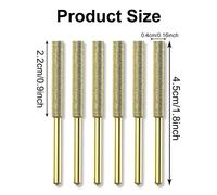 Affûteuse De Scie À Chaîne, Avec Revêtement En Diamant, Fraise Cylindrique, Lime En Pierre, Affûtage De La Scie À Chaîne, Outils D'affûtage De Sculpture, 18 Pièces