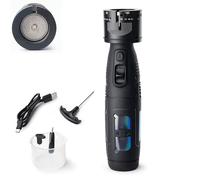 Affûteuse D'électrodes De Tungstène Électrique Portative, Outil D'affûtage Sans Fil 12 V Pour Électrodes TIG, Moteur Sans Balais 32 Vitesses Avec Écran LED, 6 Guides Multi-angles Pour Baguettes