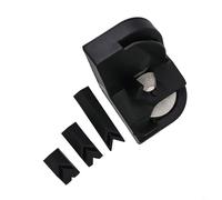 Affûteuse électrique avec 3 supports pour embouts de 2 à 4 mm, 4 mm, 8 mm, 8 à 16 mm, 2 meules incluses, outil multifonction pour perceuse électrique