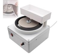 Affûteuse électrique portable à refroidissement par eau, meuleuse plate avec meule diamantée de 125 mm et grain 600, affûteuse multifonctionnelle de 0 à 4000tr/min avec réservoir d'eau amovible