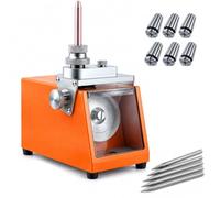 Affûteuse Électrique Pour Électrodes Tungstène (60 W) | Machine À Affûter Les Pointes En Tungstène, 5000 Tr/min, 6 Pinces De Serrage, Disque Diamant Grain 200, Guide Réglable (0-60°