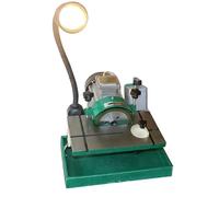 Affûteuse universelle pour couteaux, outil de tournage, rectifieuse d'outils de tour universelle avec éclairage, angle d'affûtage réglable, rotation avant et arrière, meule spéciale à huile