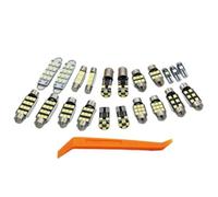 AFGBNHGRE Éclairage intérieur de voiture Kit d'éclairage intérieur d'ampoule voiture, pour MB ML classe W163 W164 W166 ML350 ML300 ML500 ML400 ML63 Incandescent,(W164 (06-11) 19PCS,Ice blue)