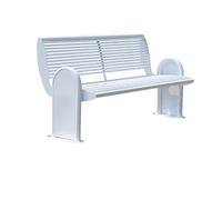 AFGFGHES Banc De Parc Chaise De Parc Longue D'extérieur, Tabouret De Loisirs, Double Carré, Banc De Jardin Communautaire Pittoresque Bancs De Terrasse(A 120CM)