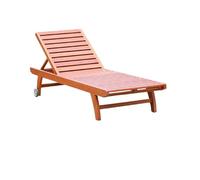 AFGFGHES Banc De Parc Lit De Salon Extérieur en Bois Massif, Piscine Panoramique en Bord De Mer, Jardin De Cour D'hôtel, Chaise Longue D'extérieur for Vacances À La Plage Bancs De Terrasse(A)