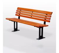AFGFGHES Banc De Parc Siège Créatif Double Dossier Banc Communauté Carré Chaise De Loisirs en Plein Air Bancs De Terrasse