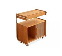 AFGFGHES Étagère À Livres Armoire d'appoint en Bois de Cerisier, Table Basse, bibliothèque en Bois Massif, Petite bibliothèque, Table d'appoint en rondins Simples Étagères De Rangement