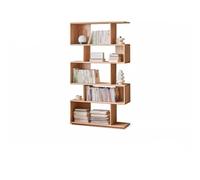 AFGFGHES Étagère À Livres Bibliothèque en Bois Massif sur Pied, étagère de Rangement de Style Japonais, bibliothèque de Maison, casier Simple, cloison Murale de Salon Étagères De Rangement