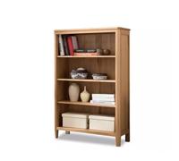 AFGFGHES Étagère À Livres Bibliothèque en chêne, Petite bibliothèque, étagère de Rangement, présentoir, Meubles décoratifs en rondins Simples, adaptés au Bureau et à Domicile Étagères De Rangement