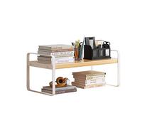 AFGFGHES Étagère À Livres Étagère de Bureau en Fer forgé étagère de Rangement Petite bibliothèque monocouche Petite étagère 11,81 Pouces de Long Étagères De Rangement(A)