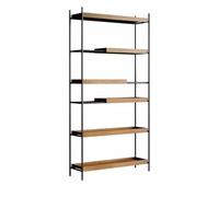 AFGFGHES Étagère À Livres Étagère De Rangement Rétro en Fer Forgé, Étagère Créative en Fer Forgé en Bois Massif, Cloison De Salon, Présentoir Simple Étagères De Rangement