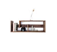 AFGFGHES Étagère À Livres Étagère Murale en Bois Décorée Armoire Murale Étagère À Usages Multiples Bureau Et Chambre Étagères De Rangement(B)
