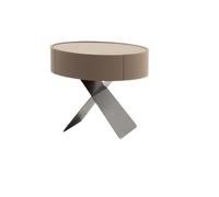 AFGFGHES Night Stands Table de chevet minimaliste en acier inoxydable, personnalisée, table de chevet tendance, meubles de chambre à coucher modernes