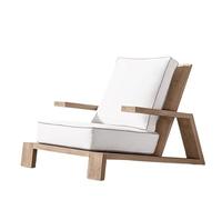 AFGFGHES Petit Canapé Canapé D'extérieur en Bois Massif, Chaise De Loisirs, Chambre À Coucher, Jardin, Plein Air, Étanche, Protection Solaire Canapés pour Le Salon(B 100CM)