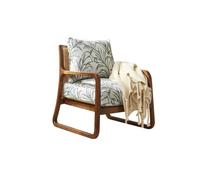 AFGFGHES Petit Canapé Canapé en Bois de rotin Chaise de Loisirs Balcon Moderne Séjour à la Maison Salon Chaise en rotin Petit canapé Canapés pour Le Salon(A)