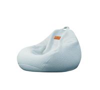 AFGFGHES Petit canapé en soie glacée - Pouf poire tatami inclinable et pour dormir - Soie glacée fraîche pour salon, balcon, chaises de loisirs (A, 80 cm/90 cm)