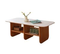 AFGFGHES Petite Table Basse Table Basse en Bois de Cerisier de Style Chinois, Table Basse Simple en Planche de Roche, adaptée au Salon et au Bureau Tables De Salon(A)