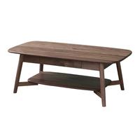 AFGFGHES Petite Table Basse Table Basse en Noyer Noir, Moderne et Simple, en Bois Massif, Meubles de Salon de Style Chinois, adaptés au Bureau et à Domicile Tables De Salon