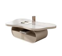 AFGFGHES Petite Table Basse Table Basse Moderne Simple en Forme de Roche, Table Basse en Bois, Table Basse créative for Boissons Tables De Salon