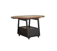 AFGFGHES Petite Table Basse Table Basse rétro Mobile Pliante en Bois Massif for Salon Tables De Salon