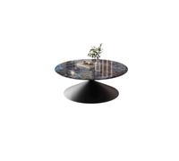 AFGFGHES Petite Table Basse Table Basse Ronde en Pierre Naturelle De Luxe for Salon D'hôtel Tables De Salon