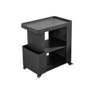 AFGFGHES Table d'appoint de canapé de salon simple en fer avec chariot mobile, support de rangement pour collations, table d'appoint de salon