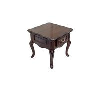 AFGFGHES Table D'appoint De Canapé Table d'angle en Bois, Table d'appoint de Salon, canapé, Table à thé, Table carrée rétro Table D'appoint De Salon
