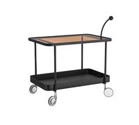 AFGFGHES Table d'appoint pour canapé - Table d'appoint mobile - Rangement simple - Chariot de rangement carré pour salon