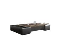 AFGFGHES Table De Bureau Boss Desk Simple CEO Leadership Office Furniture Manager Desk Bureau avec Rangement