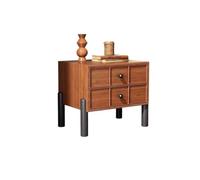 AFGFGHES Table de chevet simple moderne en bois massif petite maison chambre à coucher meubles de chambre à coucher