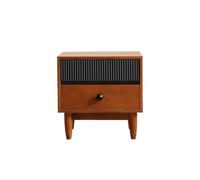 AFGFGHES Table de chevet, table de chevet, double tiroir, meuble de rangement en bois massif, meuble de rangement pour chambre à coucher, salon, canapé, table d'appoint, meubles de chambre à coucher