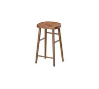 AFGFGHES Tabouret De Bar Tabouret de Bar de Loisirs Simple en Bois Massif adapté aux cafés, Restaurants, Bars, Tabouret de Bar à Domicile Tabouret Haut Tabouret Haut(A)