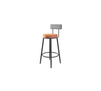 AFGFGHES Tabouret De Bar Tabouret de Bar, Tabouret de Bar Rond avec Repose-Pieds, Tabouret de Bar de Cuisine for Petit-déjeuner, adapté au Restaurant, à la Cuisine, au café, au Bar Tabouret Haut(D)