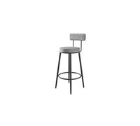 AFGFGHES Tabouret De Bar Tabouret de Bar, Tabouret de Bar Rond avec Repose-Pieds, Tabouret de Bar de Cuisine for Petit-déjeuner, adapté au Restaurant, à la Cuisine, au café, au Bar Tabouret Haut(A)
