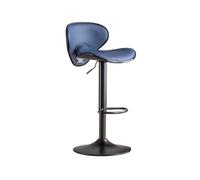 AFGFGHES Tabouret De Bar Tabourets de Bar européens à Dossier léger et Luxueux, tabourets Hauts en Cuir PU for îlot de Cuisine créatif en Fer Tabouret Haut(E)