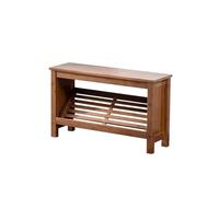 AFGFGHES Tabouret d'entrée en bois massif pour changer de chaussures, tabouret étroit