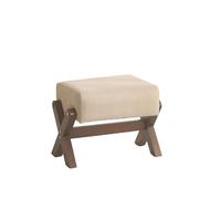 AFGFGHES Tabouret d'entrée en bois massif - Tabouret à langer pour porte d'entrée - Tabouret bas pour salon - Table basse - Tabouret de canapé - Tabouret à langer (B)