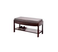 AFGFGHES Tabouret D'entrée Tabouret Pour Changement De Chaussures Tabouret Pour Canapé D'entrée En Bois Massif Tabouret Pour Chaussures De Porte De Chaussures Tabouret Pour Les Chaussures De