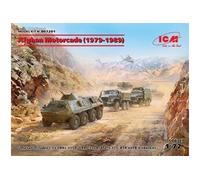 Afghan Motorcade (1979-1989)(ural-375d, Ural-375a,atz-5-375,btr60pb- 1:72e - Icm G