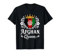 Afghan Queen Afghanistan Flag Proud Afghan Woman T-Shirt