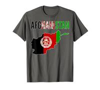Afghanistan - Drapeau de la Carte de Pays de l'Afghanistan T-Shirt