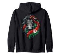 Afghanistan Flag Lion Pride Afghan National Heritage Marjan Sweat à Capuche