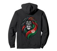 Afghanistan Flag Lion Pride Afghan National Heritage Marjan Sweat à Capuche