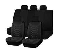 AFGJHYT Housses de Siège Auto Complètes pour Lamborghini Sesto Elemento Veneno Centenario Sian Countach LPI 800-4, Revêtement Imperméable en Oxford, Compatible Airbag pour Voiture SUV,A Black