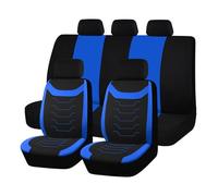 AFGJHYT Housses de Siège Auto Complètes pour Lamborghini Sesto Elemento Veneno Centenario Sian Countach LPI 800-4, Revêtement Imperméable en Oxford, Compatible Airbag pour Voiture SUV,D Blue