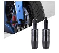 AFGJHYT Protection Curseurs de Cadre pour Honda X ADV 2017-2023, Dispositif de Protections Contre Les Chutes pour Motocyclette, Protections Anti-Choc en Aluminium,A Black